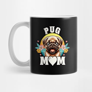 World'S Best Pug Mom Dog Mug